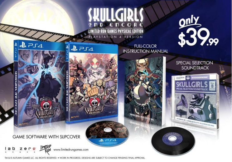 Mégis megjelenhet dobozos változatban a Skullgirls 2nd Encore - 2. kép