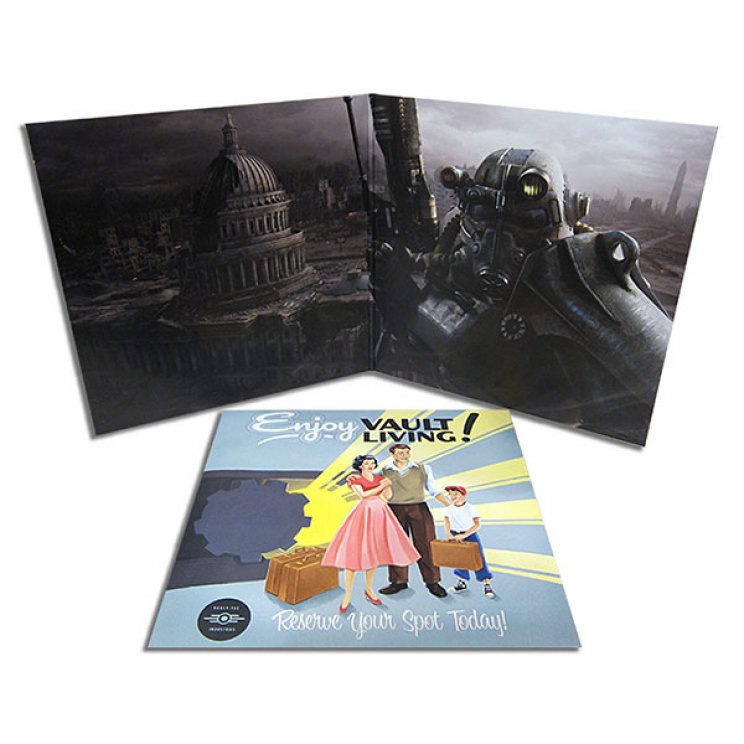 Menő sárga bakeliten jelenhetnek meg a Fallout 3 zenéi - 3. kép