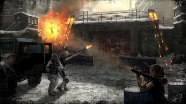Mercs Inc.: Befutottak az első koncepciós rajzok - 9. kép
