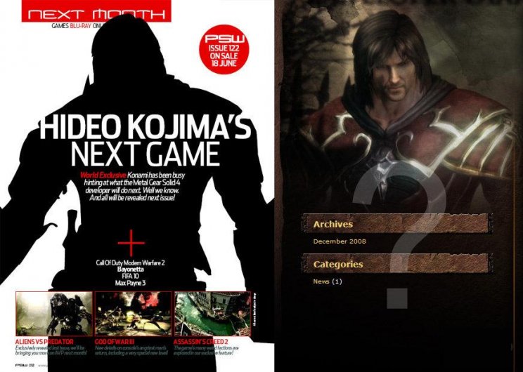 Metal Gear Solid 5 helyett Lords Of Shadow? - 2. kép