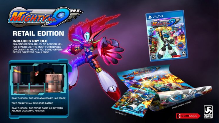 Mighty No. 9: gyűjtői kiadás és gameplay trailer - 3. kép