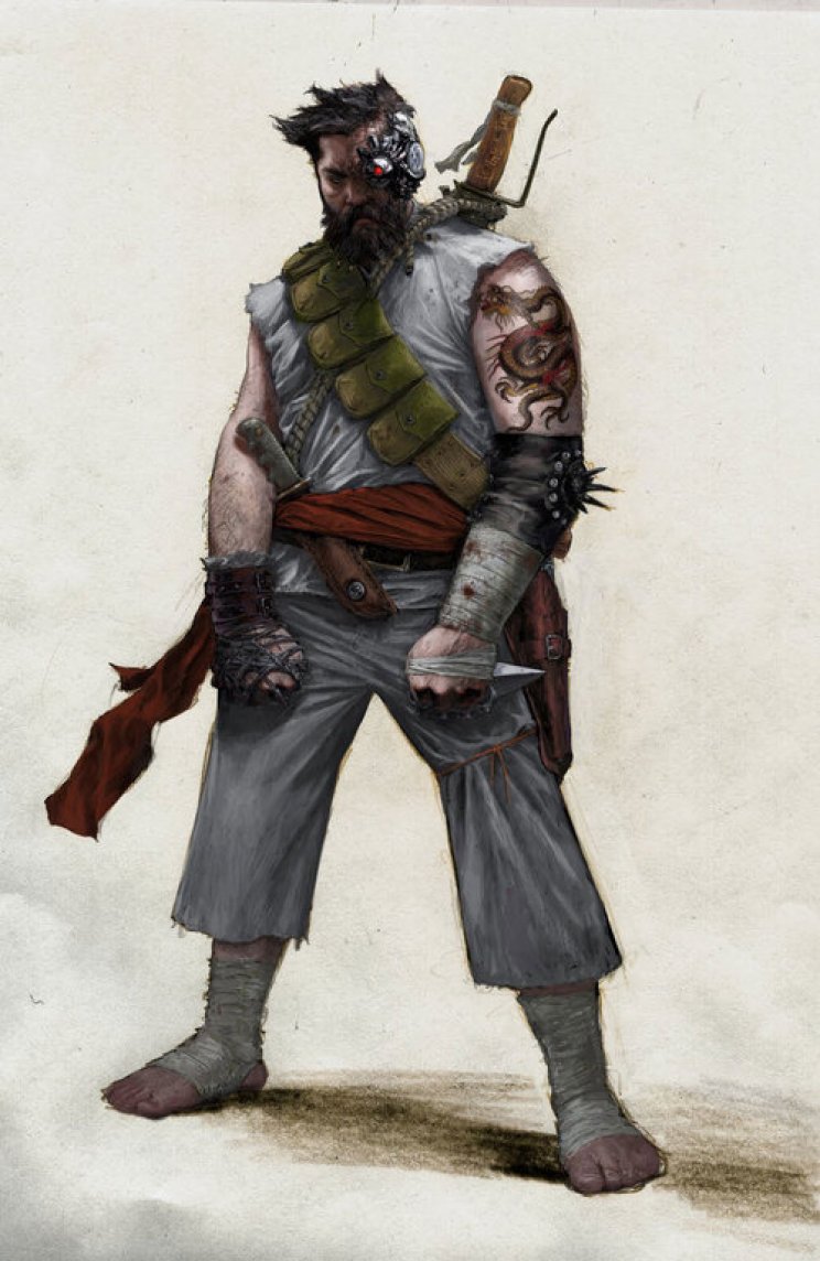 Mortal Kombat: Elutasított koncepciórajzok - 2. kép