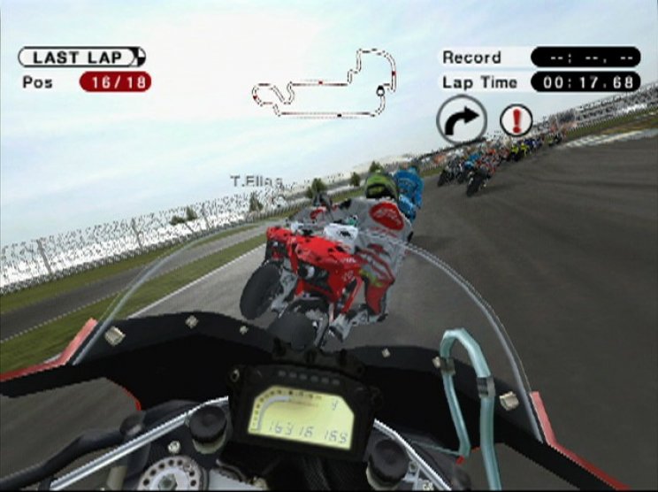 MotoGP 08: Screenshot csokor a Nintendo Wii-s verzióból - 4. kép