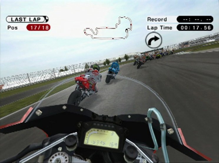 MotoGP 08: Screenshot csokor a Nintendo Wii-s verzióból - 7. kép
