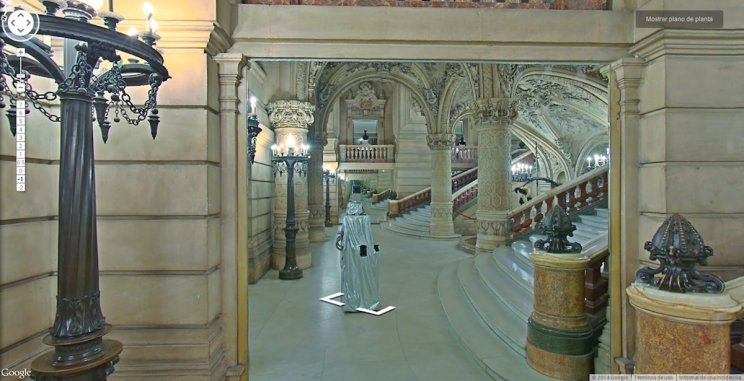 Múzeumokban lőtt fura selfieket a Google Street View gépe - 2. kép