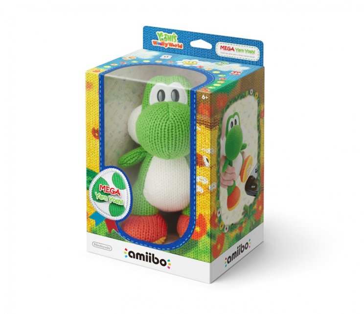 Napi cuki: érkezik a Mega Yarn Yoshi amiibo - 3. kép