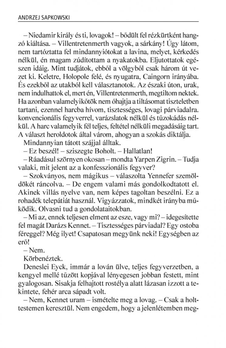 Napokon belül bújhatjuk Andrzej Sapkowski legújabb Witcher könyvét - 3. kép