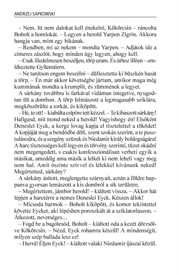 Napokon belül bújhatjuk Andrzej Sapkowski legújabb Witcher könyvét - 5. kép