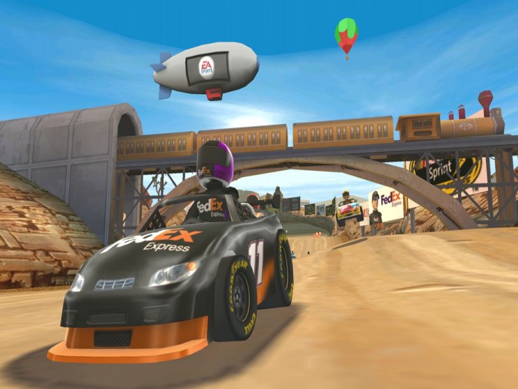 NASCAR Kart Racer: A Mario Kart nyomdokain (Video Update) - 2. kép