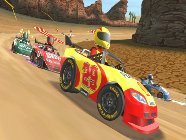 NASCAR Kart Racer: A Mario Kart nyomdokain (Video Update) - 3. kép