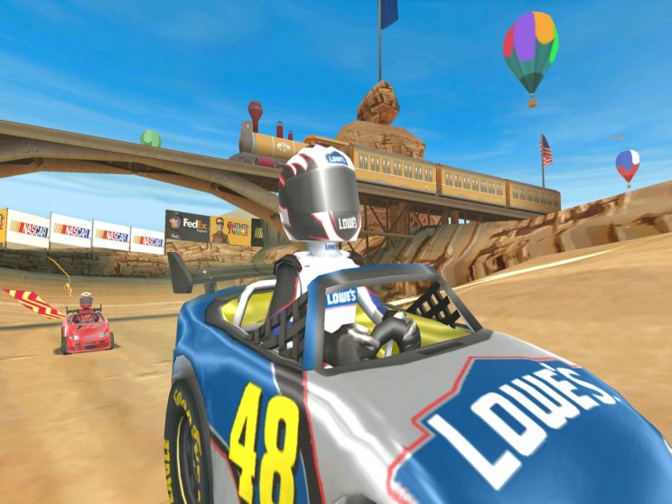 NASCAR Kart Racer: A Mario Kart nyomdokain (Video Update) - 4. kép