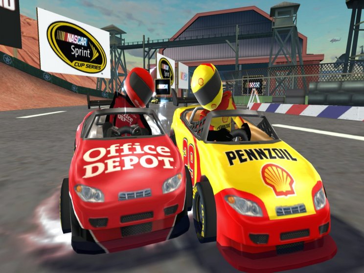 NASCAR Kart Racer: A Mario Kart nyomdokain (Video Update) - 5. kép