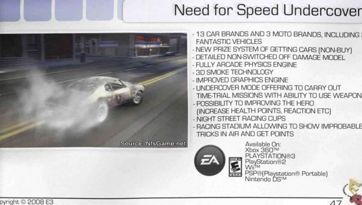 Need For Speed Undercover: A kiszirvárgott információk - 2. kép