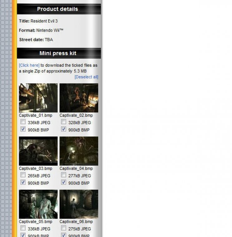 Nem lesz Resident Evil 3 remake Nintendo Wii-re - 4. kép