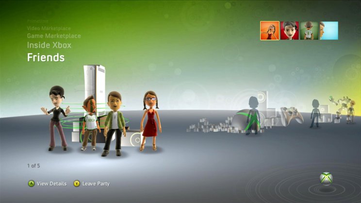 New Xbox Experience: Témák, felületek - 5. kép