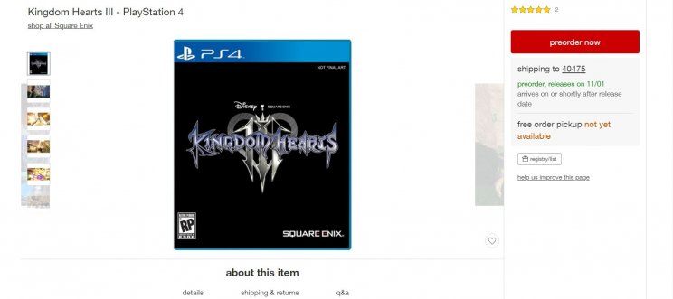 Októberben érkezhet a Kingdom Hearts 3? - 3. kép