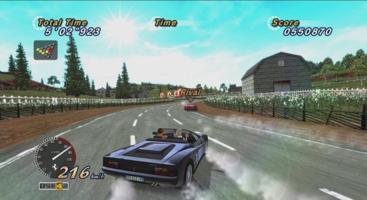 OutRun Online Arcade: 220 Felett... - 5. kép