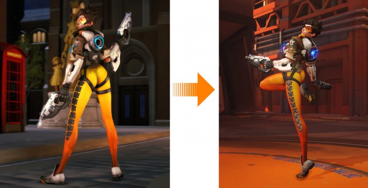 Overwatch: nem lett kevésbé szexi Tracer új seggrázása - 2. kép