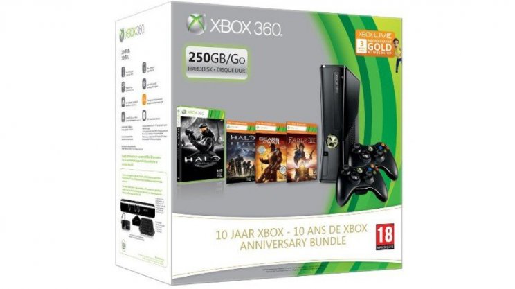 Parádés Xbox 360 bundle tart Európa felé az Xbox tizedik évfordulója alkalmából - 2. kép