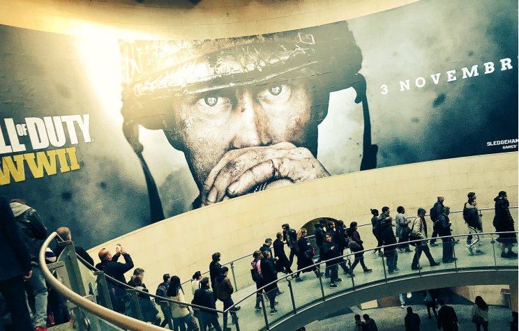 Párizsi óriásplakát erősítette meg a Call of Duty WWII megjelenési dátumát - 2. kép