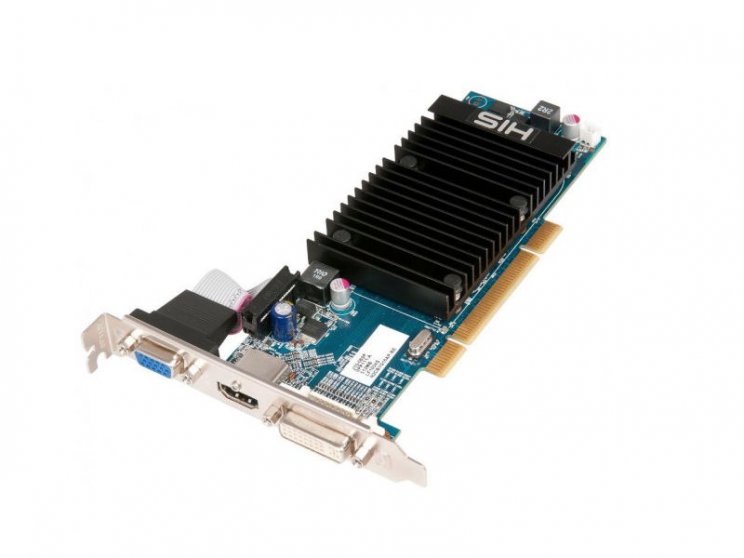 PCI-os Radeon HD 5450 a HIS kínálatában - 2. kép