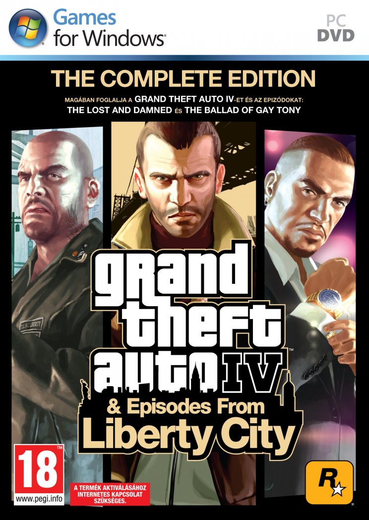 PC-re is megjelenik hazánkban a GTA IV: Complete Edition - 2. kép