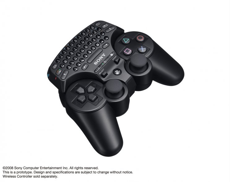 PlayStation 3 Wireless Keypad: Datálva és beárazva - 2. kép