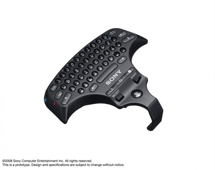 PlayStation 3 Wireless Keypad: Datálva és beárazva - 3. kép