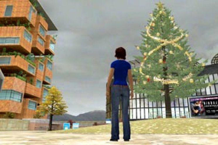 PlayStation Home: Fehér KarácSONY - 2. kép