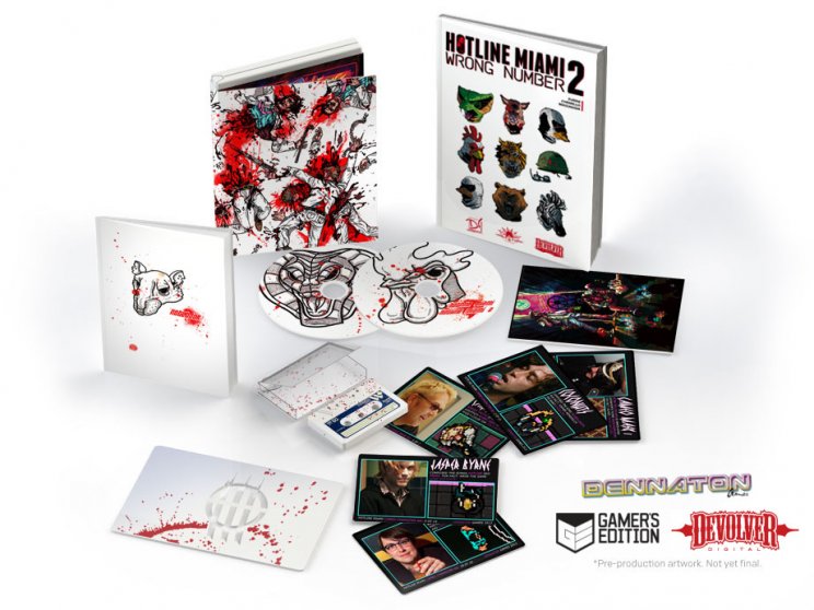 Pofás gyűjtői kiadást kaphat a Hotline Miami 2: Wrong Number - 2. kép