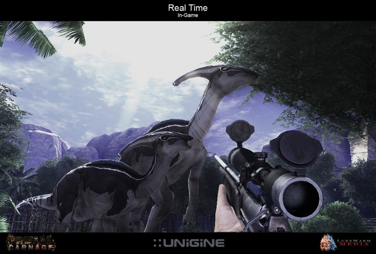 Primal Carnage: Unigine-hajtotta dinoszauruszok - 2. kép