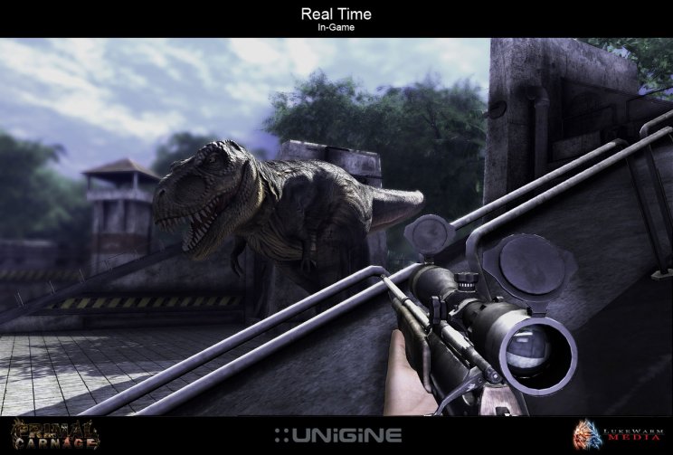 Primal Carnage: Unigine-hajtotta dinoszauruszok - 3. kép