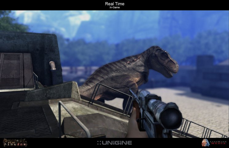 Primal Carnage: Unigine-hajtotta dinoszauruszok - 4. kép