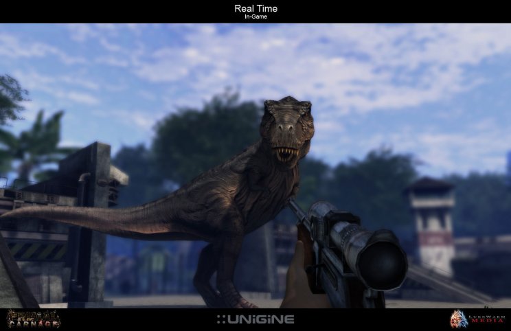 Primal Carnage: Unigine-hajtotta dinoszauruszok - 5. kép