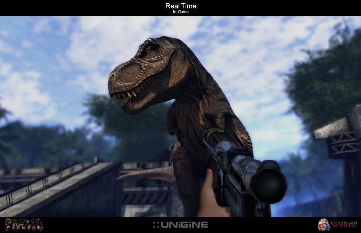Primal Carnage: Unigine-hajtotta dinoszauruszok - 6. kép