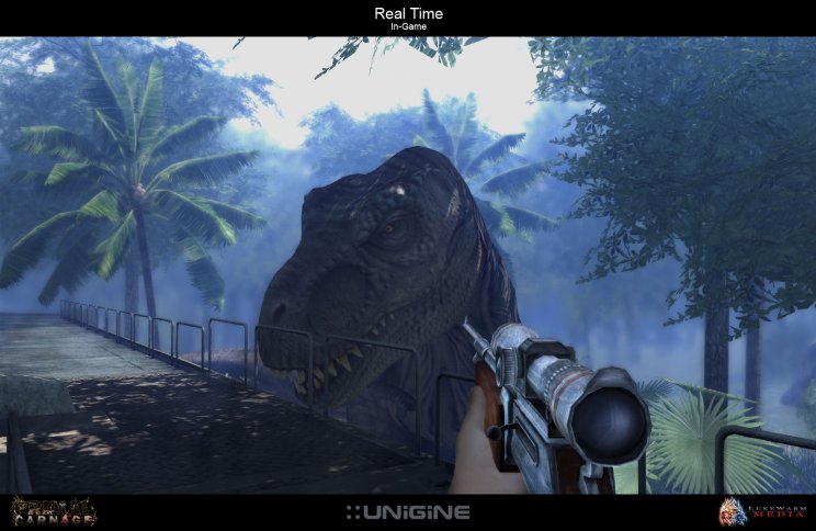 Primal Carnage: Unigine-hajtotta dinoszauruszok - 7. kép