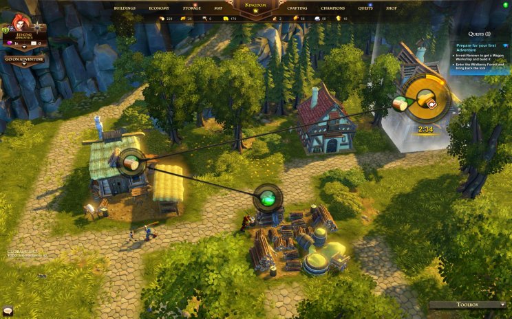 Screenshotok érkeztek a The Settlers: Kingdoms of Anteria-hoz - 3. kép