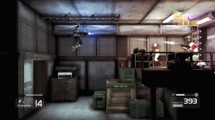 Shadow Complex: Friss képek az Epic Games side scrolling shooter-éből - 5. kép