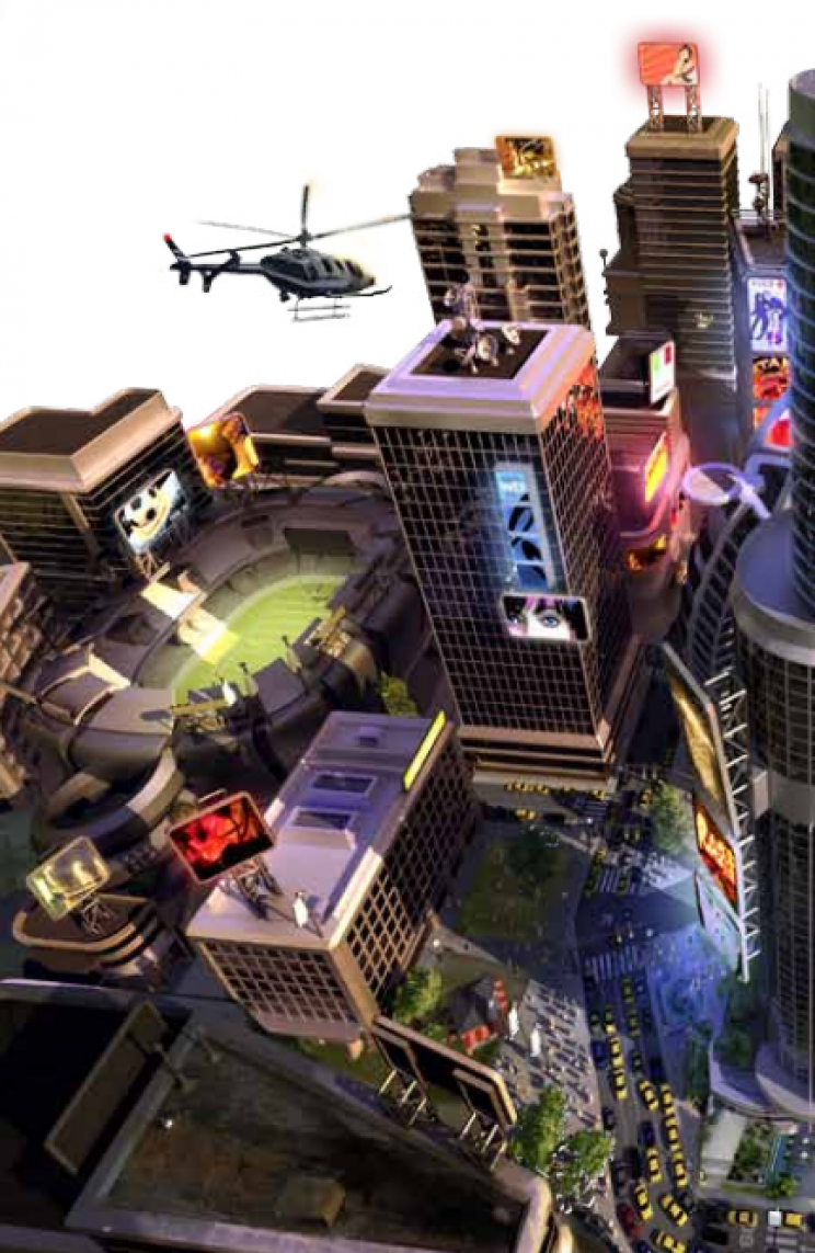 Impozáns Sim City 5 koncepciós rajzok bukkantak fel a világhálón - 2. kép
