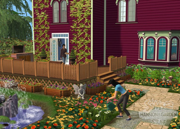 Sims 2: Mansion And Garden: befutott néhány screenshot - 2. kép