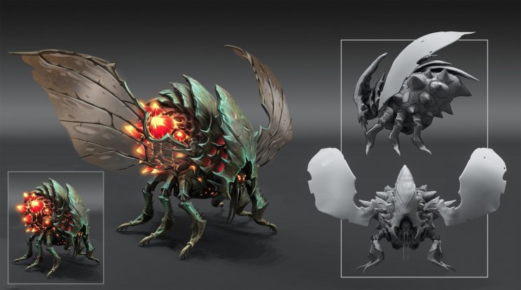 Sötét koncepciós képek érkeztek a Darksiders 3-ról - 9. kép