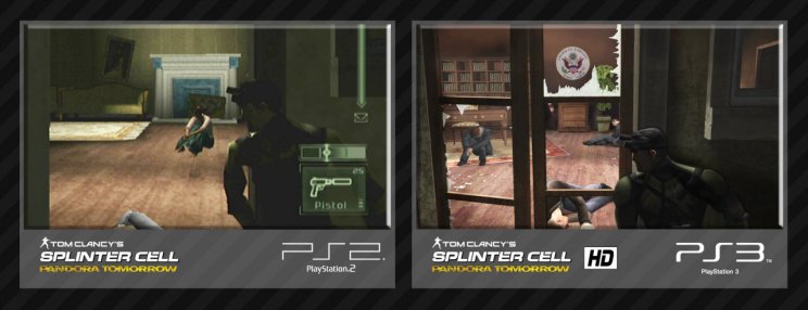 Splinter Cell Trilogy HD: Új összehasonlító képek - 3. kép