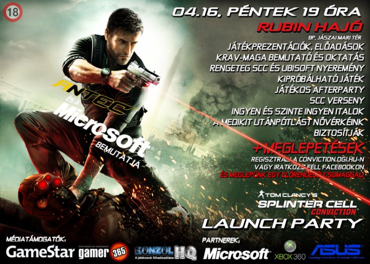 Splinter Cell Conviction Launch Party - 2. kép