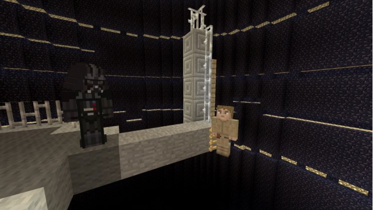 Star Wars karakterek költöztek a Minecraft világába - 4. kép