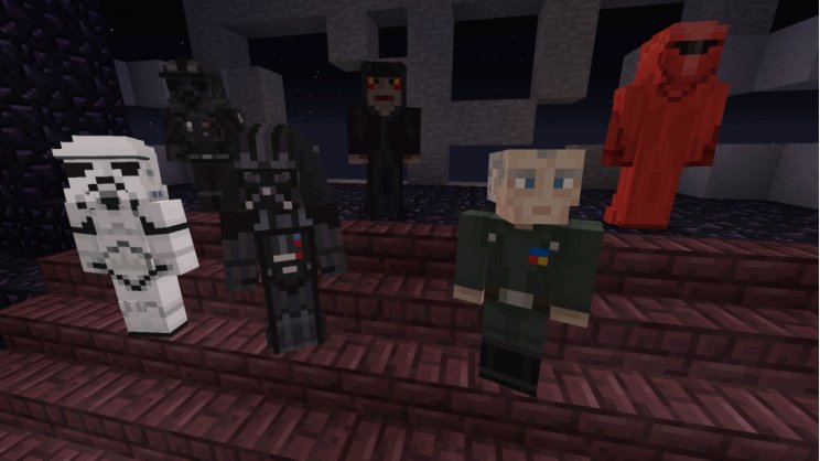Star Wars karakterek költöztek a Minecraft világába - 5. kép