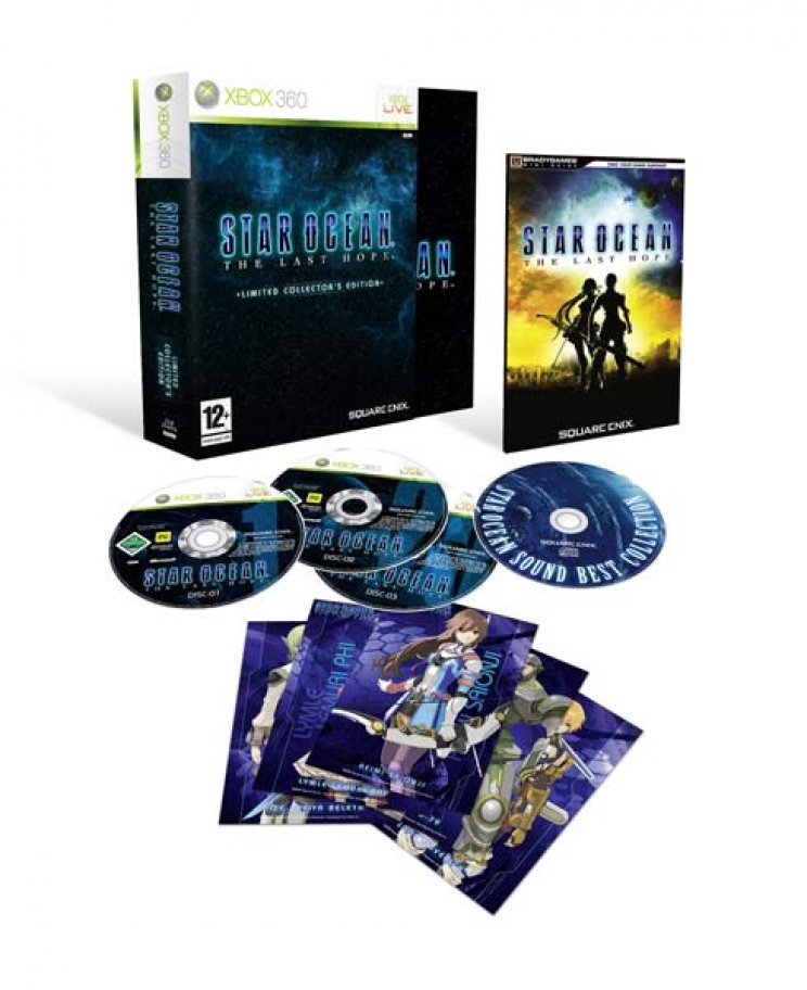Star Ocean: The Last Hope: A gyűjtői változat tartalma - 2. kép