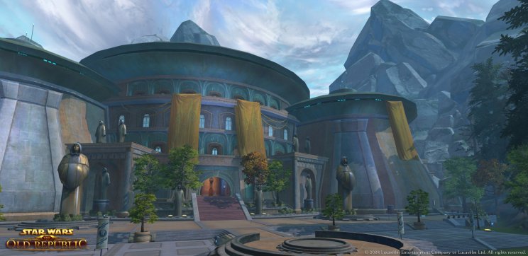 Star Wars: The Old Republic: Képeken a Jedi Templom és a Sith Akadémia - 2. kép