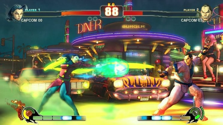 Street Fighter IV: Pózoló harcosok, pihi, nyugi, láblógatás, még... - 4. kép