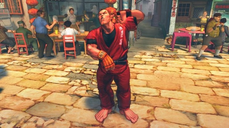 Street Fighter IV: Pózoló harcosok, pihi, nyugi, láblógatás, még... - 8. kép