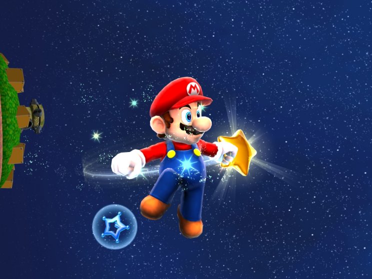 Super Mario Galaxy: Amikor 720p-n teper a Nintendo Wii-s platformer kiválóság - 2. kép